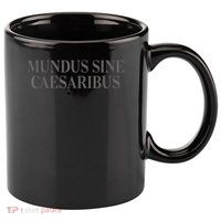 Mundus Sine Caesaribus  11oz C Handle Ceramic Mug