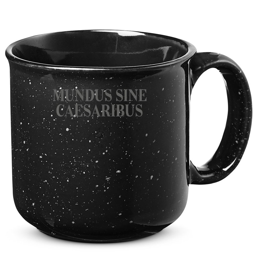 Mundus Sine Caesaribus  15oz Campfire Ceramic Mug
