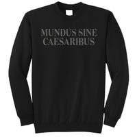 Mundus Sine Caesaribus  Tall Sweatshirt
