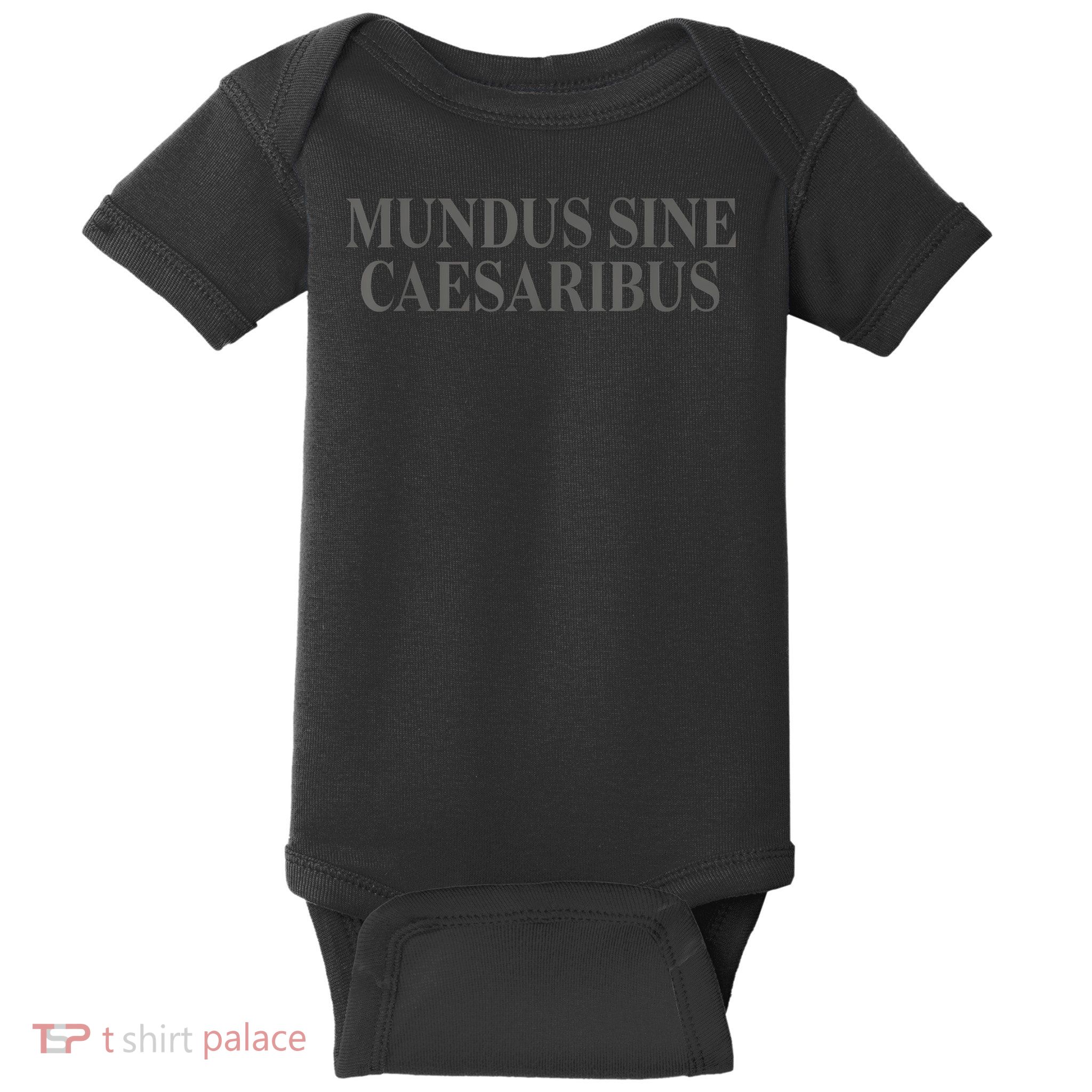 Mundus Sine Caesaribus  Baby Bodysuit