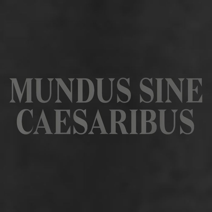 Mundus Sine Caesaribus  Golf Towel