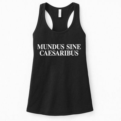 Mundus Sine Caesaribus Womens Tank Top