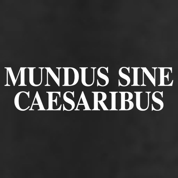 Mundus Sine Caesaribus Golf Towel
