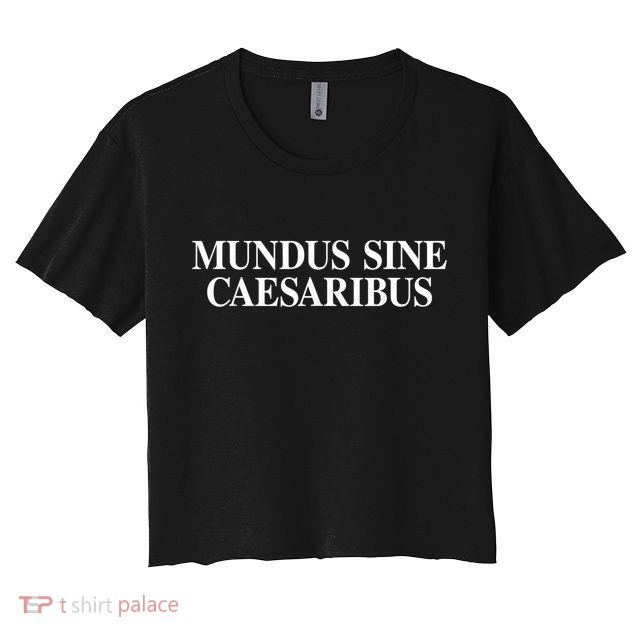 Mundus Sine Caesaribus Crop Top