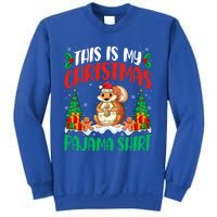 My Squirrel Christmas Pajama Gift Squirrel Lover Xmas Gift Sweatshirt