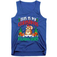 My Squirrel Christmas Pajama Gift Squirrel Lover Xmas Gift Tank Top