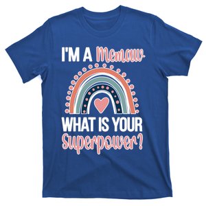 Memaw Superpower Cute Memaw Grandmother Appreciation Gift T-Shirt