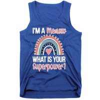 Memaw Superpower Cute Memaw Grandmother Appreciation Gift Tank Top