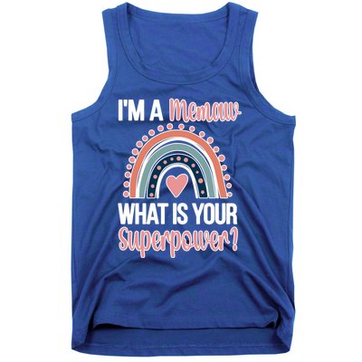 Memaw Superpower Cute Memaw Grandmother Appreciation Gift Tank Top