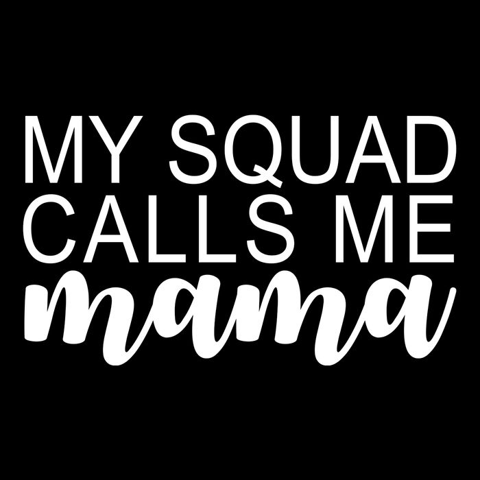 My Squad Calls Me Mama Cute Gift City Backpack