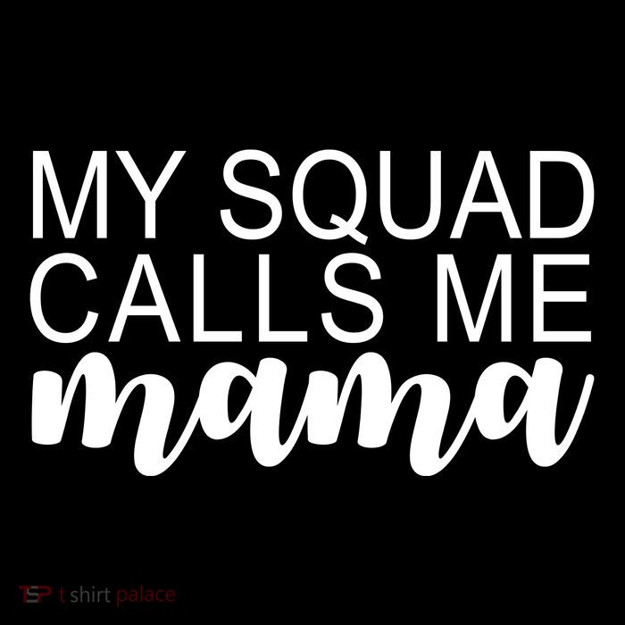 My Squad Calls Me Mama Cute Gift Impact Tech Backpack
