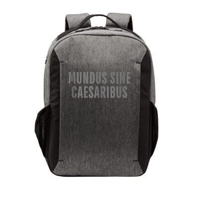 Mundus Sine Caesaribus Graber Message Open Network Vector Backpack