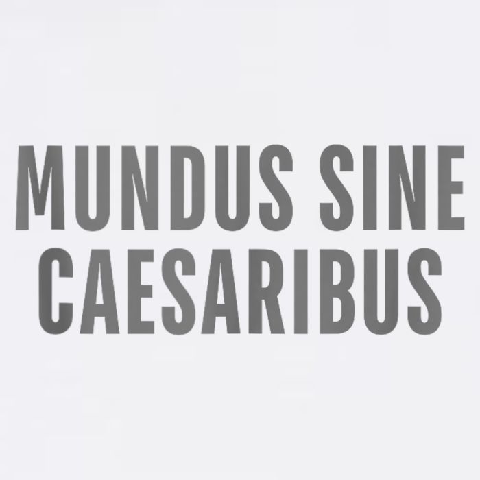 Mundus Sine Caesaribus Graber Message Open Network Button