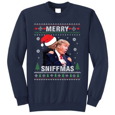 Merry Sniffmas Christmas Anti Biden Ugly Christmas Sweater Sweatshirt