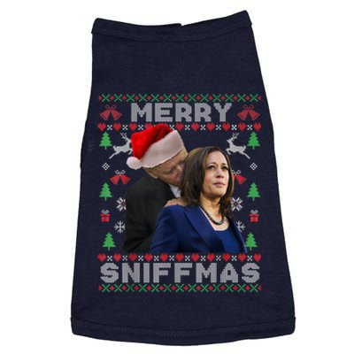 Merry Sniffmas Christmas Anti Biden Ugly Christmas Doggie Tank