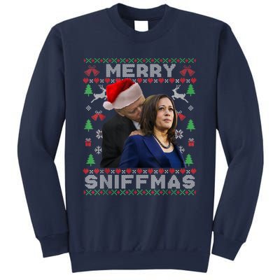 Merry Sniffmas Christmas Anti Biden Ugly Christmas Sweatshirt