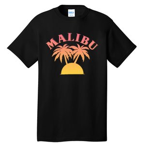 Malibu Sunset California Tall T-Shirt