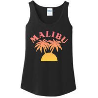 Malibu Sunset California Ladies Essential Tank