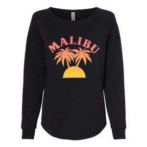 Malibu Sunset California Womens California Wash Sweatshirt