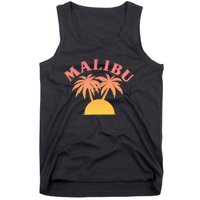 Malibu Sunset California Tank Top