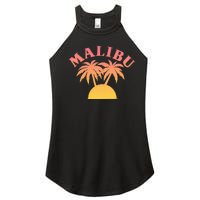 Malibu Sunset California Women's Perfect Tri Rocker Tank