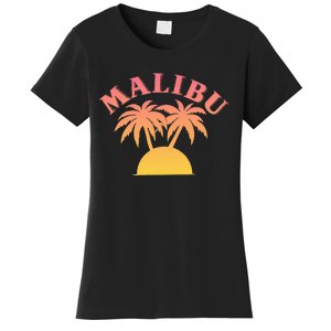 Malibu Sunset California Women's T-Shirt