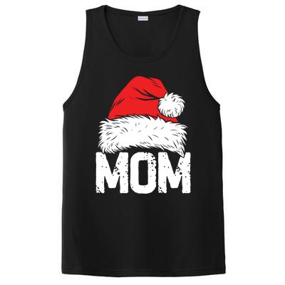 Mom Santa Christmas Family Matching Pajamas Mama Xmas Funny Gift Meaningful Gift PosiCharge Competitor Tank