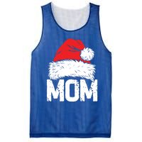 Mom Santa Christmas Family Matching Pajamas Mama Xmas Funny Gift Meaningful Gift Mesh Reversible Basketball Jersey Tank