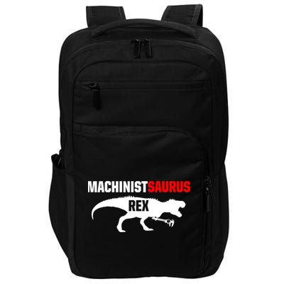 Machinist SaurusRex CNC Machine Operator Machining Impact Tech Backpack