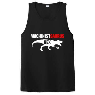 Machinist SaurusRex CNC Machine Operator Machining PosiCharge Competitor Tank
