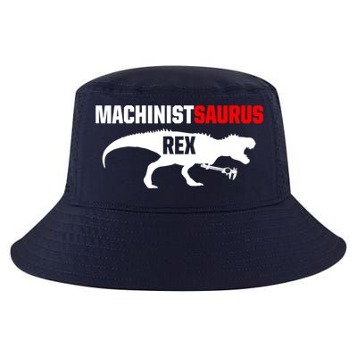 Machinist SaurusRex CNC Machine Operator Machining Cool Comfort Performance Bucket Hat
