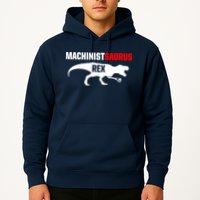 Machinist SaurusRex CNC Machine Operator Machining Hoodie
