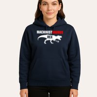 Machinist SaurusRex CNC Machine Operator Machining Hoodie