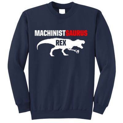 Machinist SaurusRex CNC Machine Operator Machining Sweatshirt