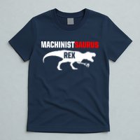 Machinist SaurusRex CNC Machine Operator Machining T-Shirt
