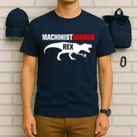 Machinist SaurusRex CNC Machine Operator Machining T-Shirt
