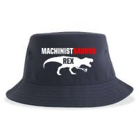 Machinist SaurusRex CNC Machine Operator Machining Sustainable Bucket Hat