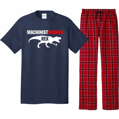 Machinist SaurusRex CNC Machine Operator Machining Pajama Set