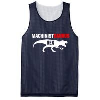 Machinist SaurusRex CNC Machine Operator Machining Mesh Reversible Basketball Jersey Tank