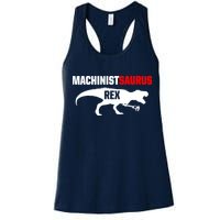 Machinist SaurusRex CNC Machine Operator Machining Womens Tank Top