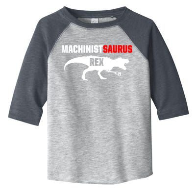 Machinist SaurusRex CNC Machine Operator Machining Toddler Fine Jersey T-Shirt