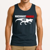 Machinist SaurusRex CNC Machine Operator Machining Tank Top