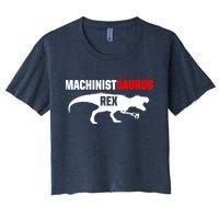 Machinist SaurusRex CNC Machine Operator Machining Crop Top