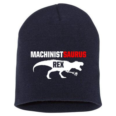 Machinist SaurusRex CNC Machine Operator Machining Short Acrylic Beanie