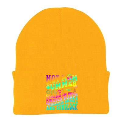 Mom Summer Coming In With Stretch Marks Swimsuits Snacks Knit Cap Winter Beanie