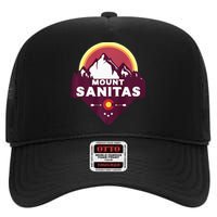 Mount Sanitas Colorado CO Rocky Mountains Hiking Skiing High Crown Mesh Back Trucker Hat