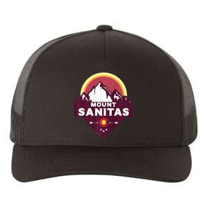 Mount Sanitas Colorado CO Rocky Mountains Hiking Skiing Yupoong Adult 5-Panel Trucker Hat