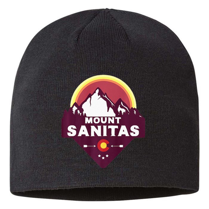 Mount Sanitas Colorado CO Rocky Mountains Hiking Skiing Sustainable Beanie