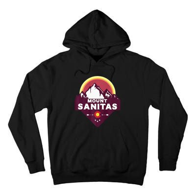 Mount Sanitas Colorado CO Rocky Mountains Hiking Skiing Tall Hoodie