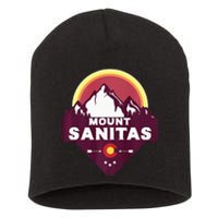 Mount Sanitas Colorado CO Rocky Mountains Hiking Skiing Short Acrylic Beanie